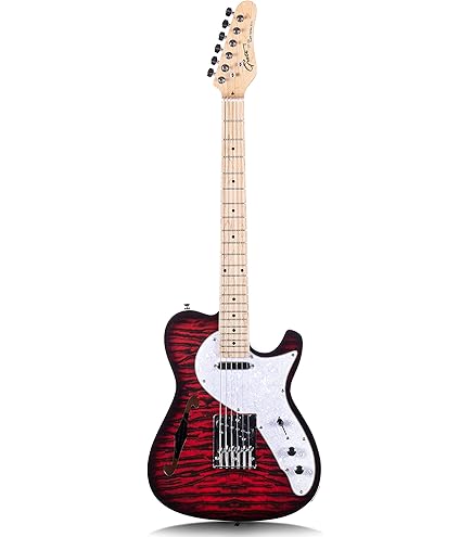 Amazon.com: Michael Kelly 1954 Electric Guitar Satin Black